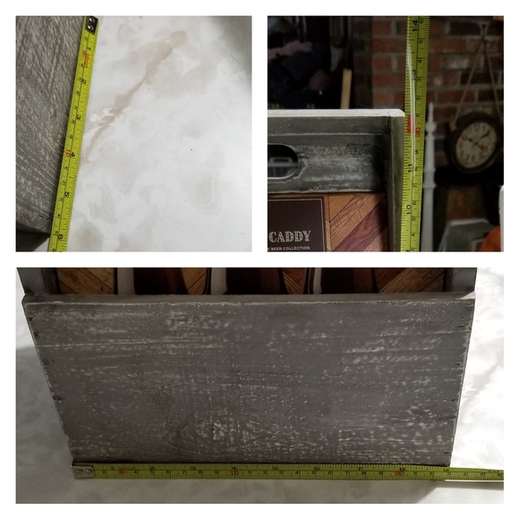 Distressed wooden 6 pack beer Caddy holder rustic farmhouse - Picture 10 of 10